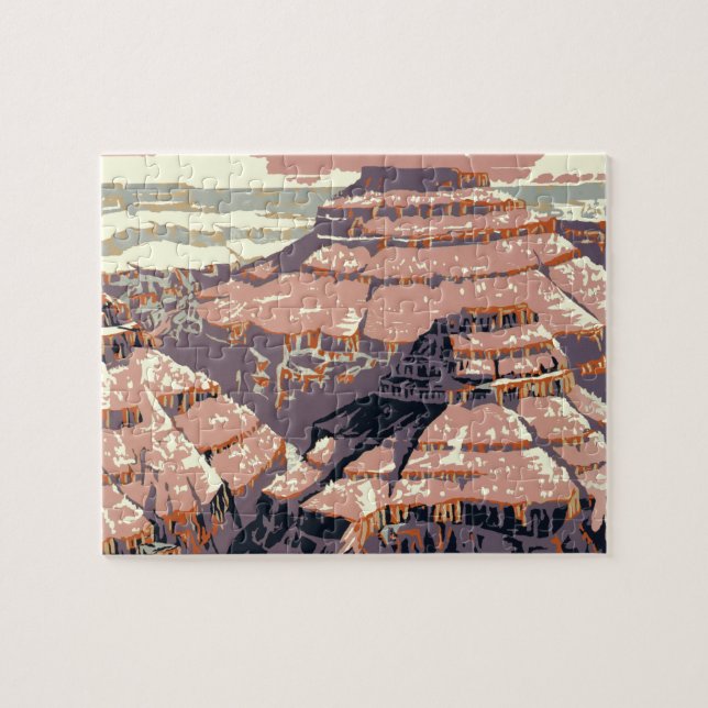 Grand Canyon Western Graphic Art American (Horizontal)