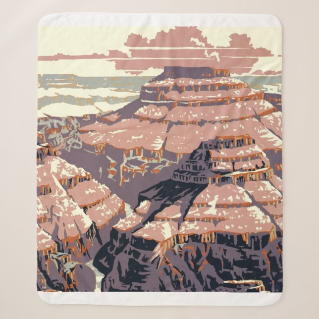 Grand Canyon Western Graphic Art American Sherpadecke (Vorderseite)