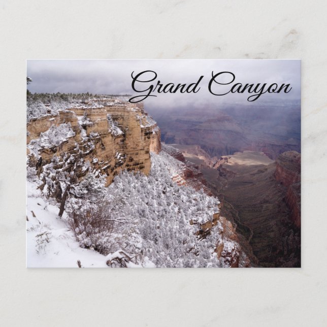 Grand Canyon, Yaki Point, Arizona Postcard Postkarte (Vorderseite)