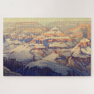 Grand Canyon, Yoshida, Woodcut