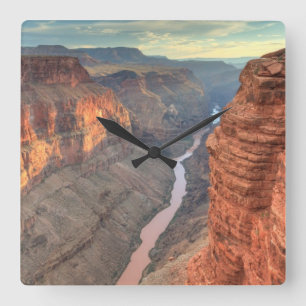 Grand- CanyonNationalpark 3 Quadratische Wanduhr