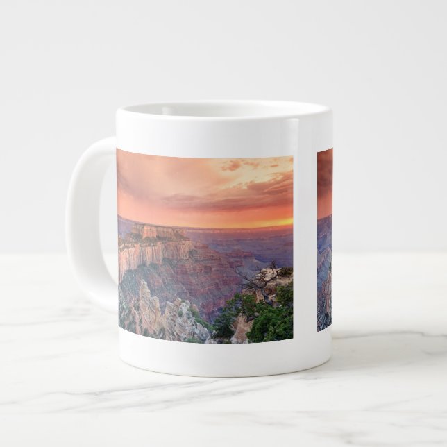 Grand- CanyonNationalpark, Arizona Jumbo-Tasse (Vorderseite Links)