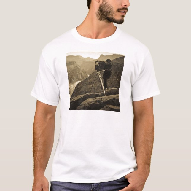 Grand- Canyonphotograph-große Film-Kamera T-Shirt (Vorderseite)