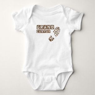 Grand- Canyonstiefel-Druck Baby Strampler