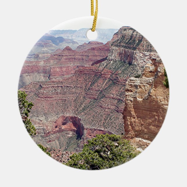 Grand- Canyonsüdkante, Arizona 2 Keramikornament (Vorne)
