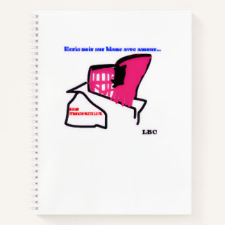 Grand carnet spirales- Boom! It's Made With Love.
