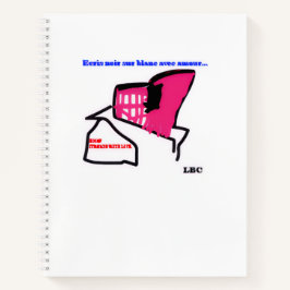 Grand carnet spirales- Boom! It's Made With Love. Notizbuch