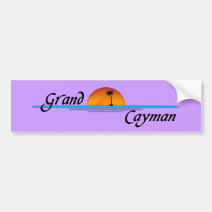 Grand Cayman Autoaufkleber