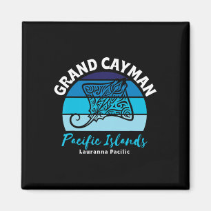 Grand Cayman Pacific Islands Stingray Family Vacat Magnet