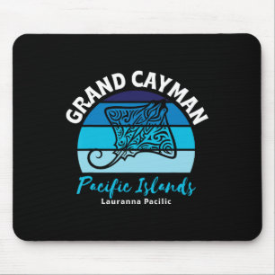 Grand Cayman Pacific Islands Stingray Family Vacat Mousepad