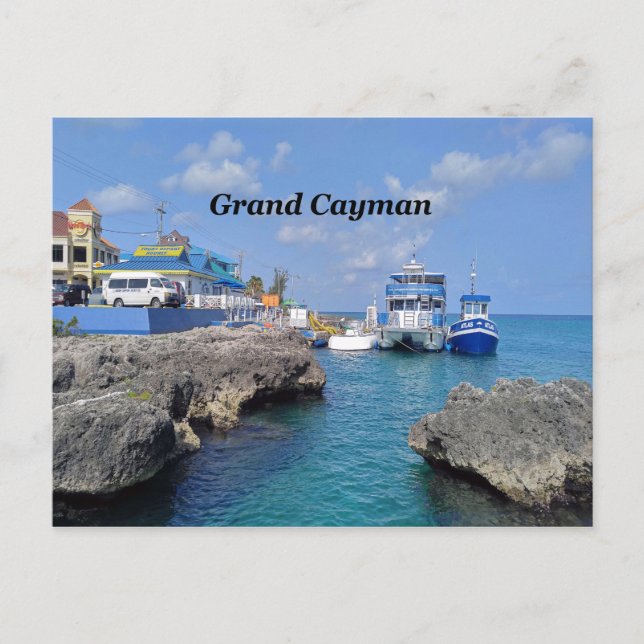 Grand Cayman Postkarte (Vorderseite)