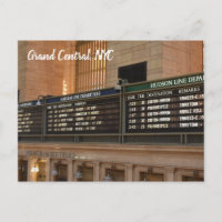 Grand Central Hudson Harlem Train Departures NYC