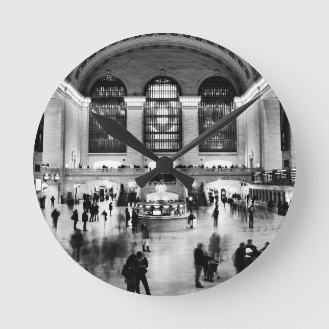 Grand Central Station - 100. Jubiläum Runde Wanduhr (Vorderseite)