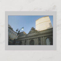 Grand Central Station & Met Life Gebäude Postkarte