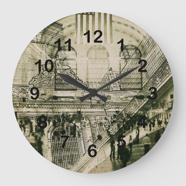 Grand Central Station, NYC Große Wanduhr (Vorderseite)