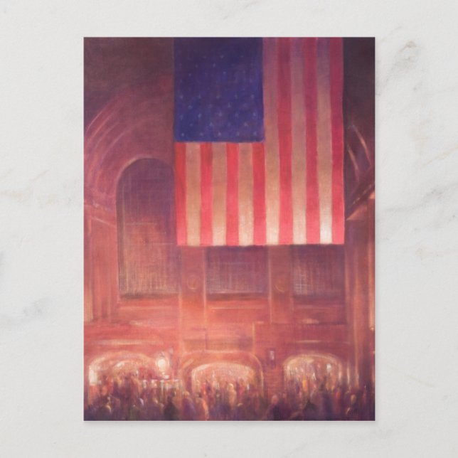 Grand Central Station Postkarte (Vorderseite)