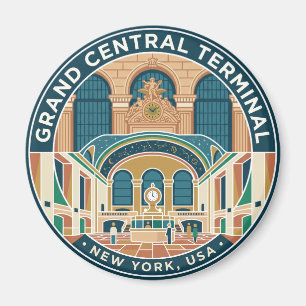 Grand Central Terminal New York Magnet
