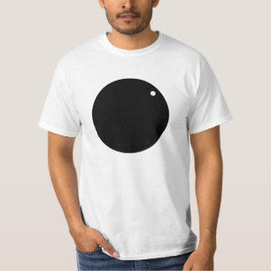 Grand cercle noir - enfer de T-shirt