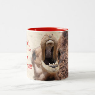 Grand chameau bouillon, Mug rouge de la Journée d