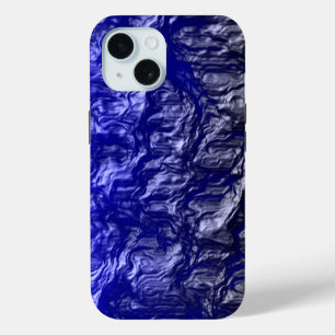 Grand Coque en marbre bleu-coque iphone