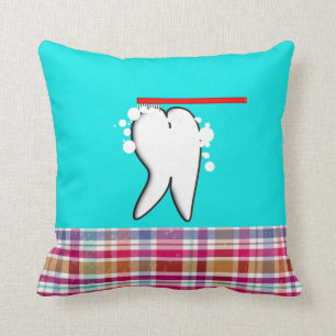 Grand coussin dentaire mignon de conception de