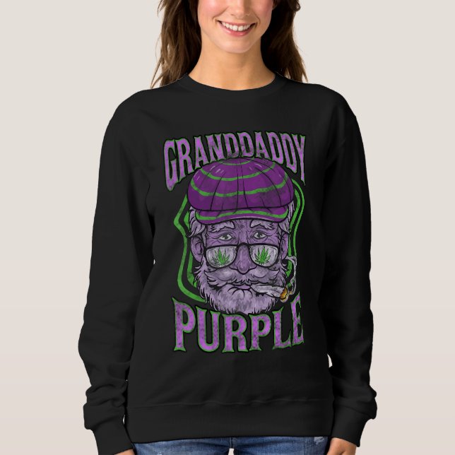 Grand Daddy Lila Granddaddy Lila Weed Strain Sweatshirt (Vorderseite)