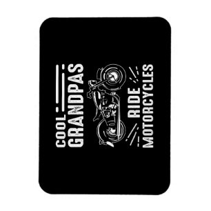 Grand Father Biker Magnet