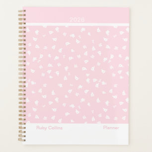 Grand floral minimaliste rose pâle féminin