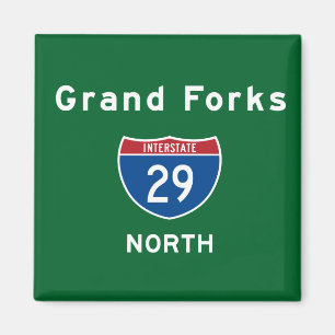 Grand Forks 29 Magnet