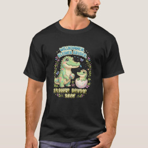 Grand frère 2027 T-shirt frères et sœurs Crocodile
