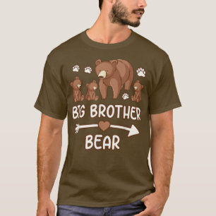 grand frère ours 3 petits, grand frère ours tshirt