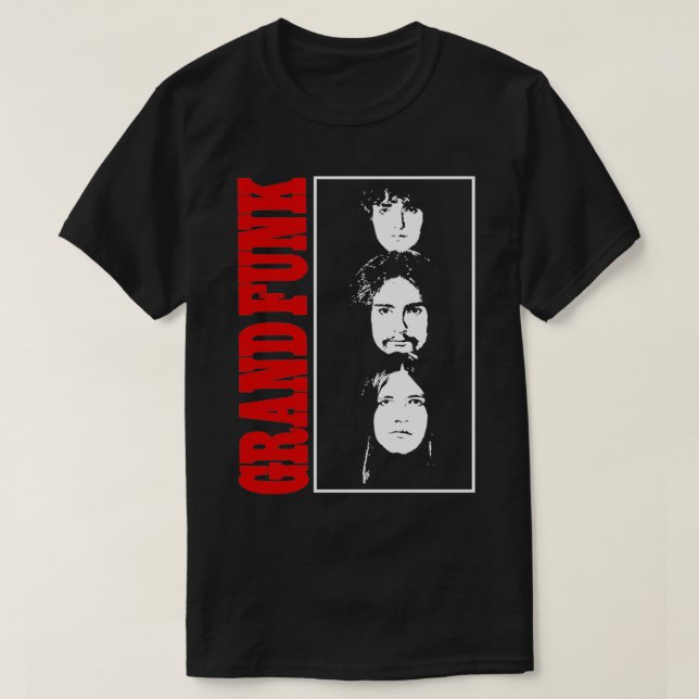 GRAND-FUNK-RAILROAD 45 T-Shirt (Design vorne)