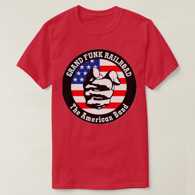 Grand Funk Railroad Weampx27re Eine amerikanische  T-Shirt (Design vorne)