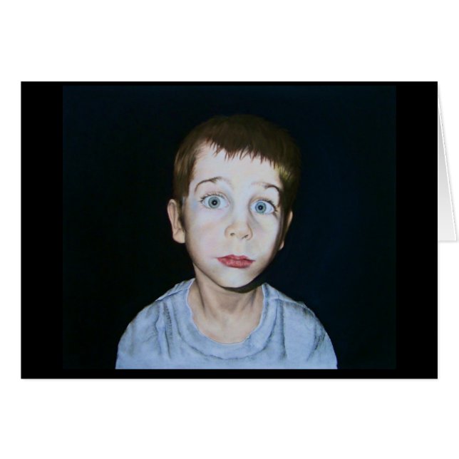 Grand garçon d'oeil par Debby Wang (Devant horizontal)