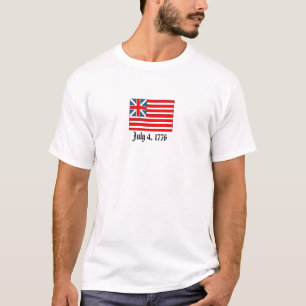 Grand Gewerkschaft Flag, 4. Juli 1776 T-Shirt