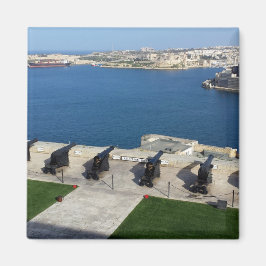 Grand Harbour in Malta Magnet