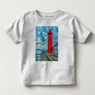 Grand Haven Leuchtturm Michigan Kleinkind T-shirt