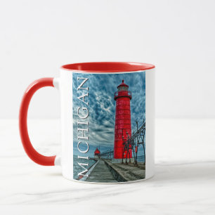 Grand Haven Leuchtturm   Michigan Tasse