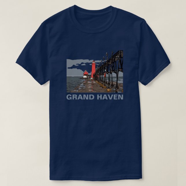 GRAND HAVEN LIGHT T-Shirt (Design vorne)