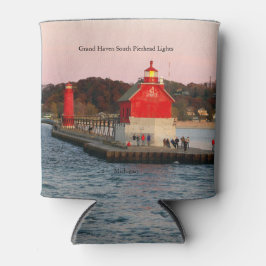 Grand Haven South Pierhead Lights kann kühler werd Dosenkühler