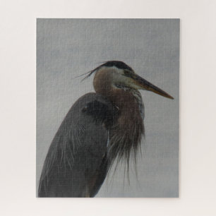 Grand Héron bleu Jigsaw Puzzle