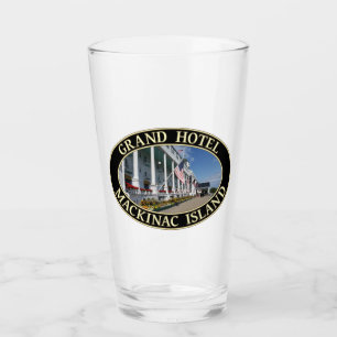 Grand Hotel auf der Insel Mackinac, Michigan Glas
