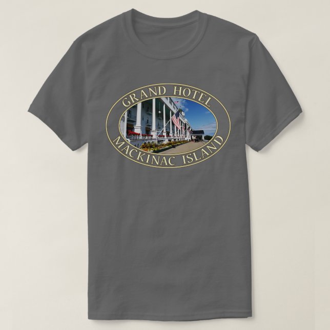 Grand Hotel auf Mackinac Insel Michigan 1 T-Shirt (Design vorne)