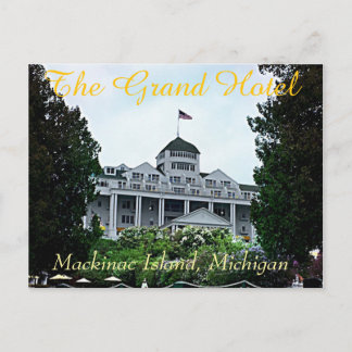 Grand Hotel Postcard Postkarte