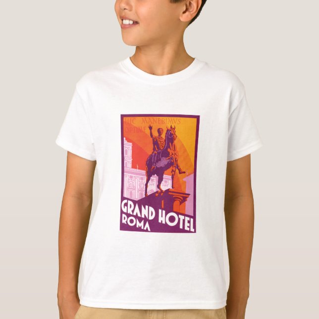 Grand Hotel Roma T-Shirt (Vorderseite)