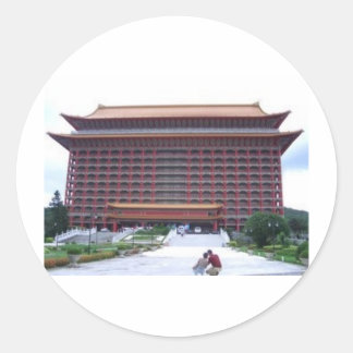 Grand Hotel, Taipei Runder Aufkleber