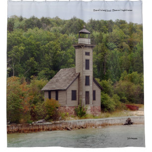 Grand Island East Channel Lighthouse Duschvorhang