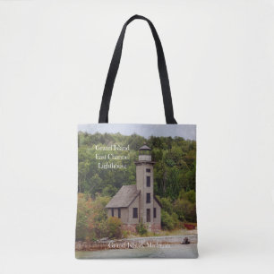 Grand Island East Channel Lighthouse Totbag Tasche