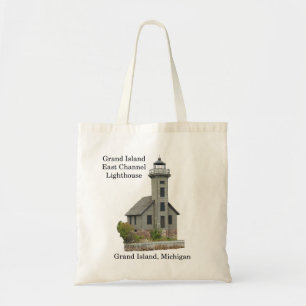 Grand Island East Channel Lighthouse Totbag Tragetasche