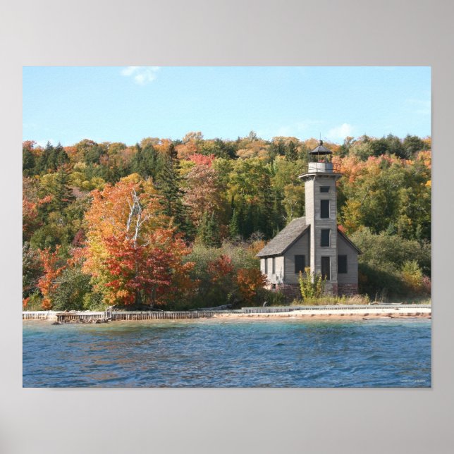 Grand Island Lighthouse Poster (Vorne)